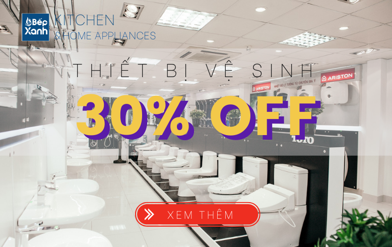 Thiết Bị Vệ Sinh Khuyến Mãi Đến 30%