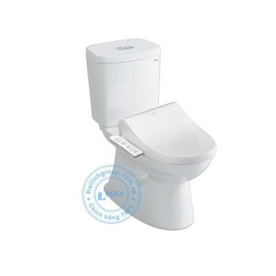 Bồn cầu nắp rửa điện tử Inax C-504A+CW-H18VN