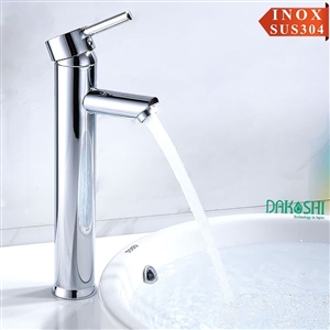 Vòi lavabo inox bóng Viglacera Dakoshi I207B